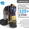 Prolux 2.0 Commercial Bagless Backpack HEPA Vacuum - Pro Model with Power Nozzle