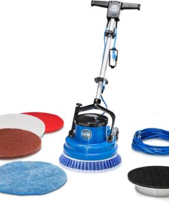 Prolux Core Heavy Duty 15 inch Floor Buffer Scrubber and Polisher Cleaning Machine - All floor surfaces