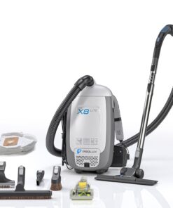 Prolux X8 Lite Backpack Canister Vacuum – Lightweight HEPA Filtration for Multi-Surface Cleaning