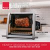 Ronco 6000 Platinum Series Rotisserie Oven, Digital Display, 12-Pound Capacity, Auto Shutoff, Includes Rotisserie Spit, Multi-Purpose Basket, 3 Cooking Functions: Rotisserie, Sear and No Heat Rotation Ronco 6000 Platinum Series Rotisserie Oven, Digital Display, 12-Pound Capacity, Auto Shutoff, Includes Rotisserie Spit, Multi-Purpose Basket, 3 Cooking Functions: Rotisserie, Sear and No Heat Rotation