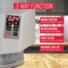 Ronco ST5000PLAT Digital Showtime Rotisserie, Platinum Edition, Cooks Food Perfectly Every Time, 3 Cooking Modes: Roast, Sear, and No Heat Rotation, Stainless Steel Ronco ST5000PLAT Digital Showtime Rotisserie, Platinum Edition, Cooks Food Perfectly Every Time, 3 Cooking Modes: Roast, Sear, and No Heat Rotation, Stainless Steel