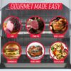 Ronco ST5000PLAT Digital Showtime Rotisserie, Platinum Edition, Cooks Food Perfectly Every Time, 3 Cooking Modes: Roast, Sear, and No Heat Rotation, Stainless Steel Ronco ST5000PLAT Digital Showtime Rotisserie, Platinum Edition, Cooks Food Perfectly Every Time, 3 Cooking Modes: Roast, Sear, and No Heat Rotation, Stainless Steel