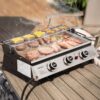 Royal Gourmet PD1303S 3 Burner Tabletop Propane Gas Griddle with Detachable Griddle Top, Includes Stainless Steel Warming Rack for Outdoor Cooking While Camping or Tailgating, Silver