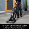 Sanitaire Force Upright Commercial Vacuum SC5845D,Black