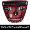 Sanitaire SC679K Tradition Upright Commercial Bagged Vacuum, Red