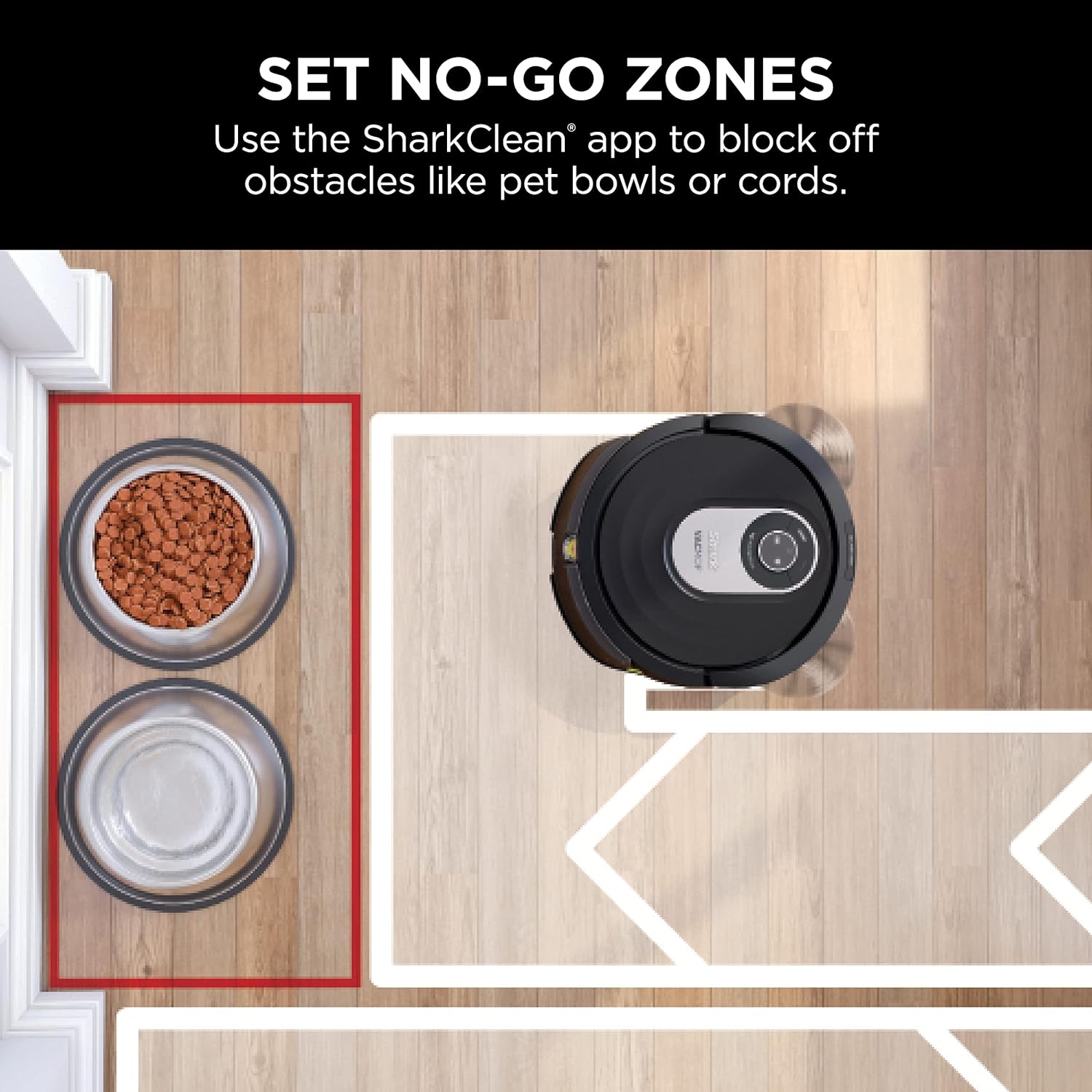 Shark AI Robot Vacuum & Mop with Self-Cleaning Brushroll for Floors, Carpet Black Silver (RV2001WD) With LiDAR Navigation28 Shark AI Robot Vacuum & Mop with Self-Cleaning Brushroll for Floors, Carpet Black/Silver (RV2001WD) With LiDAR Navigation