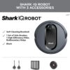 Shark IQ Robot Vacuum AV970 Self Cleaning Brushroll, Advanced Navigation, Perfect for Pet Hair, Works with Alexa, Wi Fi, xl dust bin, A black finish