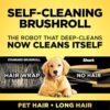 Shark IQ Robot Vacuum AV970 Self Cleaning Brushroll, Advanced Navigation, Perfect for Pet Hair, Works with Alexa, Wi Fi, xl dust bin, A black finish