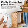 Shark Matrix Plus 2in1 Robot Vacuum & Mop with Sonic Mopping, Matrix Clean, Home Mapping, HEPA Bagless Self Empty Base, CleanEdge, for Pet Hair, Wifi, Black/Silver (RV2610WA)