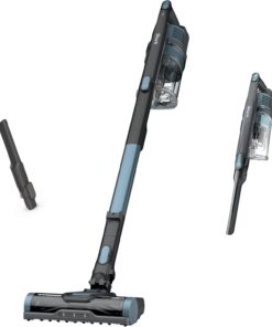 Shark Pet Cordless Stick Vacuum with XL Dust Cup, LED Headlights, Removable Handheld Vac, Crevice Tool, Portable Vacuum for Household Pet Hair, Carpet & Hard Floors, 40min Runtime, Ice Blue, IX141AMZ