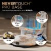 Shark Robot Vacuum & Mop Combo, PowerDetect NeverTouch Pro,Self-Emptying,Self-Refill with Self-Clean Pad Wash & Dry, 60-Day Debris Capacity,30-Day Refill Tank, 5PowerDetect Technologies,White,AV2800ZE