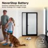 Shark Robot Vacuum & Mop Combo, PowerDetect ThermaCharged NeverTouch Pro, Self-Emptying, Self-Refill with Heated Mop Cleaning, 60-Day Capacity, 30-Day Tank, 6 PowerDetect Technologies, White, AV2900XE