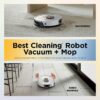Shark Robot Vacuum & Mop Combo, PowerDetect ThermaCharged NeverTouch Pro, Self-Emptying, Self-Refill with Heated Mop Cleaning, 60-Day Capacity, 30-Day Tank, 6 PowerDetect Technologies, White, AV2900XE