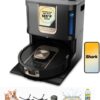 Shark Robot Vacuum & Mop Combo, PowerDetect ThermaCharged NeverTouch Pro, Self-Emptying, Self-Refill with Heated Mop Cleaning, 60-Day Capacity,30-Day Tank, 6 Power Detect Technologies, Black, RV2920XE