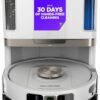 Shark Stratos 2-in-1 Robot Vacuum & Mop with 25+ Hands-Free Features & NeverTouch Self-Cleaning Base, Precision Mapping, Autolift Technology, HEPA Filtration, Edge Detect, AV2700ZE, White
