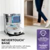 Shark Stratos 2-in-1 Robot Vacuum & Mop with 25+ Hands-Free Features & NeverTouch Self-Cleaning Base, Precision Mapping, Autolift Technology, HEPA Filtration, Edge Detect, AV2700ZE, White