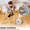 Shark Stratos 2-in-1 Robot Vacuum & Mop with 25+ Hands-Free Features & NeverTouch Self-Cleaning Base, Precision Mapping, Autolift Technology, HEPA Filtration, Edge Detect, AV2700ZE, White