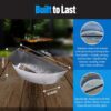 SnS Grills Slow ‘N Sear Charcoal Inserts for Low ‘N Slow & High-Heat Cooking - Patented Stainless Steel Accessories for Weber Summit and Similar Kettle Grills - Low Profile 22"