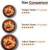 Solo Stove Bonfire Essential Bundle | Smokeless Fire Pit with Stand & Lid, Ideal for 4–6 People | Portable Wood Burning, Removable Ash Pan, Stainless Steel, 16.75" H x 19.5" Dia, 21.75lbs