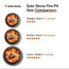 Solo Stove Bonfire Essential with Pellet Adapter Bundle | Smokeless Portable Stainless Steel Fire Pit with Stand,Lid, Carry Case, Removable Ash Pan & Pellet Adapter | Ideal for 4–6 People