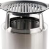 Solo Stove Bonfire Grill Top and Hub, Cast Iron Cooktop with Stainless steel Hub for 8” Elevation, Addition for Bonfire Fire Pit, Weight: 20 lbs, Diameter: 17.5