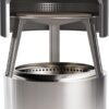 Solo Stove Bonfire Pi Fire Pizza Oven Accessory for Bonfire Fire Pit, Incl. Carry Case & Cordierite Pizza Stone, Wood Burning Assembly, Stainless Steel, (H x Dia) 16.9 x 19.3 in, 19.6 lbs