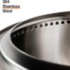 Solo Stove Bonfire with Stand | 19.5" Smokeless Fire Pit, Removable Ash Pan | Portable Stainless Steel Wood Burning Outdoor Fireplace, Ideal for 4–6 People, 21.75 lbs