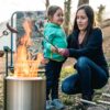 Solo Stove Ranger 2.0, 15 Inch Smokeless Fire Pit – Portable Stainless Steel Outdoor Fireplace with Carry Case - Lightweight Fireplace, Removable Ash Pan, Ideal for 2-4 People, 15lbs
