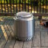 Solo Stove Ranger Backyard Bundle | Smokeless Fire Pit Kit Ideal for 2–4 People | Includes Stand, Shield, Lid, Shelter | Portable Wood Burning, Removable Ash Pan, Stainless Steel