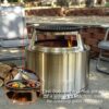 Solo Stove Yukon Grill Top & Hub – Cast Iron Cooktop with Stainless Steel Hub, 8” Elevated Grill Accessory for Yukon Fire Pit, 17.5" Diameter, 21.5 lbs