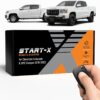 Start-X Remote Starter Kit for Chevy Colorado & GMC Canyon (2015, 2016, 2017, 2018, 2019, 2020, 2021, 2022) Trucks | Key Ignition | Plug N Play Install | Lock 3X to Remote Start | Zero Wire Splicing