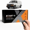 Start-X Remote Starter Kit for Chevy Express Van & GMC Savana (2008, 2009, 2010, 2011, 2012, 2013, 2014, 2015, 2016, 2017) Vehicles | Key Ignition | Plug N Play Install | Zero Wire Splicing