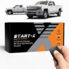 Start-X Remote Starter Kit for Chevy Silverado & GMC Sierra 1500/2500/3500 (2015-2023) | Key Ignition Engine Vehicles | Plug N Play Install | Lock 3X to Remote Start