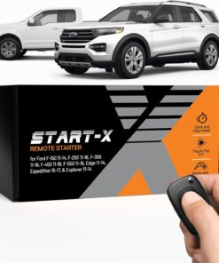 Start-X Remote Starter Kit for Ford F-150 (2011-14), F-250/F-350/F-450/F-550 (2011-16), Edge (2011-14), Expedition (2015-17), Explorer (2011-14) | Key Ignition Vehicles | Plug N Play Install
