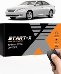 Start-X Remote Starter Kit for Lexus ES 350 (2007, 2008, 2009, 2010, 2011 2012) Vehicles | Push-to-Start Ignition | Plug N Play Install | Lock 3X to Remote Start | Zero Wire Splicing