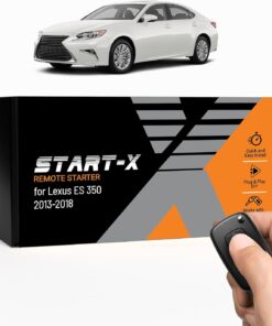 Start-X Remote Starter Kit for Lexus ES 350 (2013, 2014, 2015, 2016, 2017, 2018) Vehicles | Push-to-Start Ignition | Plug N Play Install | Lock 3X to Remote Start | Zero Wire Splicing