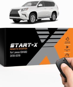 Start-X Remote Starter Kit for Lexus GX 460 (2010, 2011, 2012, 2013, 2014, 2015, 2016, 2017, 2018, 2019) Vehicles | Push-to-Start Ignition | Plug N Play | Lock 3X to Remote Start | No Wire Splicing