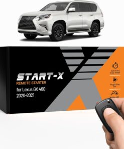 Start-X Remote Starter Kit for Lexus GX 460 (2020-2021) Vehicles | Push-to-Start Ignition | Lock 3X to Remote Start | Plug N Play Install | Zero Wire Splicing