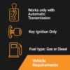 Start-X Remote Starter Kit for RAM Pickup Truck 1500, 2500, 3500 (2013, 2014, 2015, 2016, 2017) | Key Ignition Engine Vehicles | Plug N Play Install | Lock 3X to Remote Start | Zero Wire Splicing
