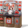 Step2 Big Builders Pro Workshop for Kids, Indoor/Outdoor Tool Bench for Children, Interactive Play with Sounds, Includes 45 Piece Toy Accessory Kit, Made of Durable Plastic, For Toddlers 3+ Years Old
