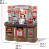Step2 Big Builders Pro Workshop for Kids, Indoor/Outdoor Tool Bench for Children, Interactive Play with Sounds, Includes 45 Piece Toy Accessory Kit, Made of Durable Plastic, For Toddlers 3+ Years Old