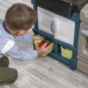 Step2 Modern Metro Kitchen Set for Kids – Includes 30+ Toy Kitchen Accessories, Interactive Features for Pretend Play – Indoor/Outdoor Toddler Playset – Dimensions 44.75" H x 46.5" W x 13.5" D