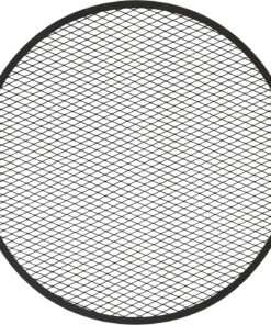 Sunnydaze X-Marks Outdoor Fire Pit Grill Grate for Cooking - Round Fire Pit Grate - Steel Campfire BBQ Grill with Handles - 36-Inch