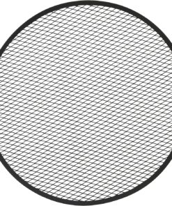 Sunnydaze X-Marks Outdoor Fire Pit Grill Grate for Cooking - Round Fire Pit Grate - Steel Campfire BBQ Grill with Handles - 37.5-Inch