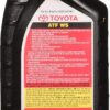 Toyota 00289-ATFWS Automatic Transmission Fluid, 192 Ounces, 6 Pack