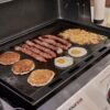 Weber Rust-Resistant Outdoor Griddle Insert for Genesis 400 Series Gas Grills, Full-Size