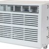 Whirlpool 5,000 BTU 115V Window Air Conditioner & Dehumidifier with Mechanical Controls, Window AC Unit for Apartment, Dorm Room, & Small Rooms up to 150 Square Feet in White