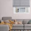 Whirlpool 5,000 BTU 115V Window Air Conditioner & Dehumidifier with Mechanical Controls, Window AC Unit for Apartment, Dorm Room, & Small Rooms up to 150 Square Feet in White