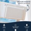 Windmill Window Air Conditioner - Quiet & Smart. Easy Install, Voice-Enabled, Remote & App Control AC Unit - 12,000 BTU Inverter w/WhisperTech