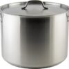 Winware SST-40 Stainless Steel 40 Quart Stock Pot with Cover